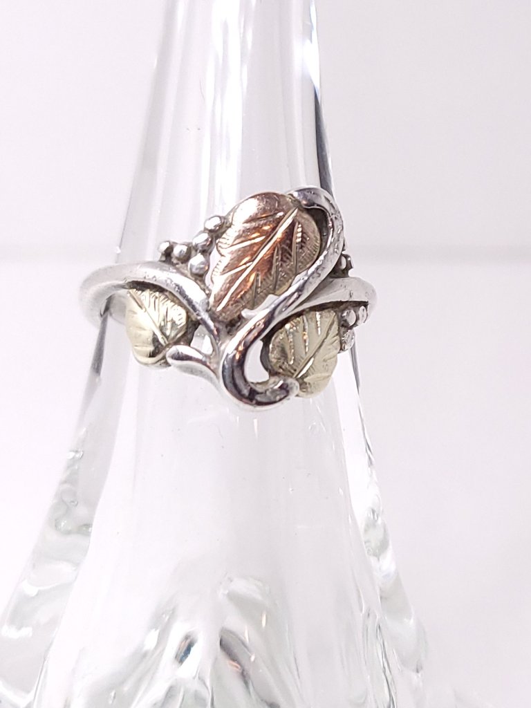Black Hills Gold And Silver Ring